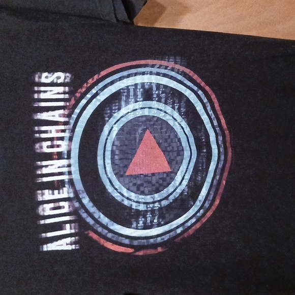 Alice in Chains concert t shirt A. large black good condition runs a bit small - Picture 2 of 6